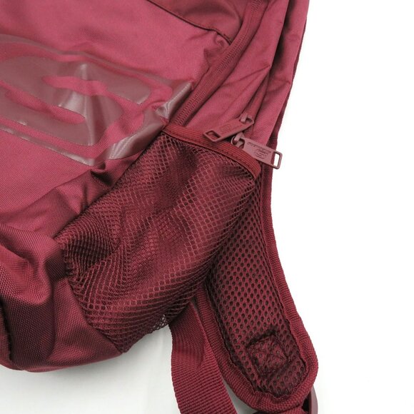 Skechers Burgundy 17" Backpack Mesh Pockets Padded Straps Durable Design - Picture 4 of 10
